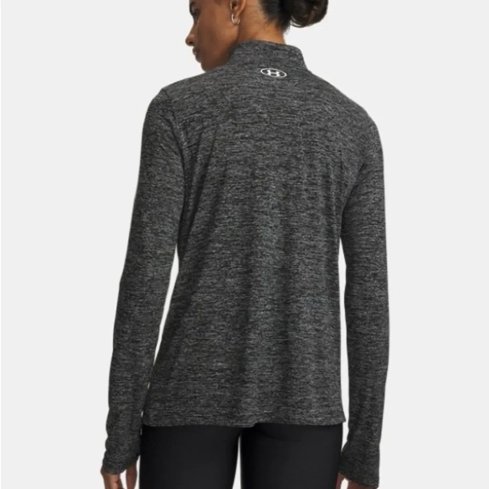 Under Armour ($65) Women's Charcoal Long Sleeve Tee - Picture 2 of 12